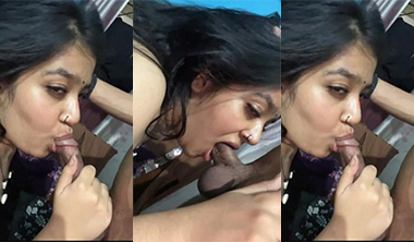 Bengali Horny Girl Giving Blowjob