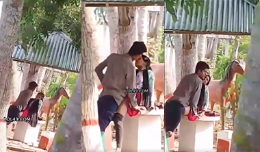 Hot Girl Lovers Fucking In Park Pussy Sex Video HD