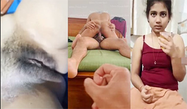 India Girlfriend Hard Pussy Fuck Threesome Two Friend MMS Viral