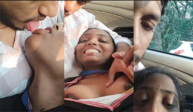 Hot Girl Enjoying Inside Car Viral Pussy Fucking