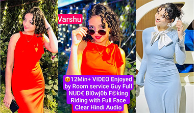 Varshu Most Demanded Fucking With Room Service Guy Sex