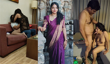Desi Indian Wife Blowing Office Boss With Her Husband MMS Viral