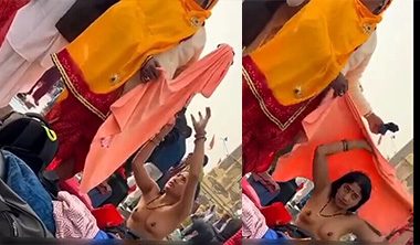 Desi Bhabhi Bath Outdoor Changing Dress Secretly Captured Mms