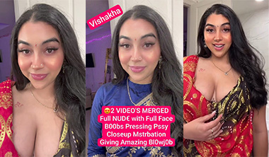 Indian Nri Influencer AKA Vishakha Pussy Closeup Videos