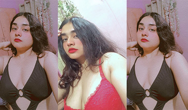 Desi Chubby Babe Teasing Showing & Fucking